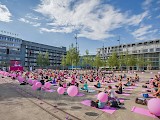 PINK YOGA-Event von EDS vom 11. Juni 2015