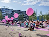PINK YOGA-Event von EDS vom 11. Juni 2015