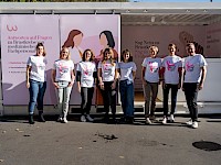 Kostenlose Brustkrebsvorsorge im Pink Cube
